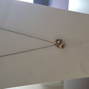 Coach flower necklace